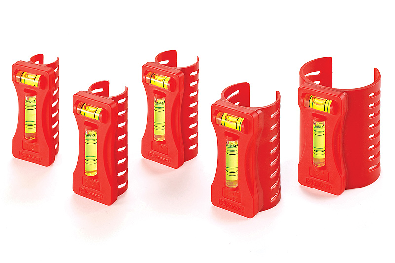 350 Kapro набор уровней для всех видов и типоразмеров труб (5 штук)