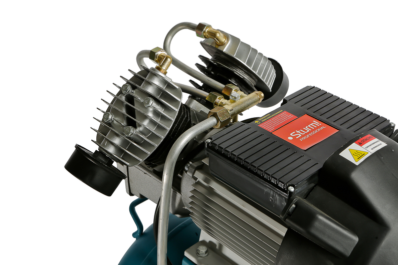 Компрессор воздушный масляный Sturm! AC93250, 2,4кВт,410л/мин, ресивер 50л, прямой привод