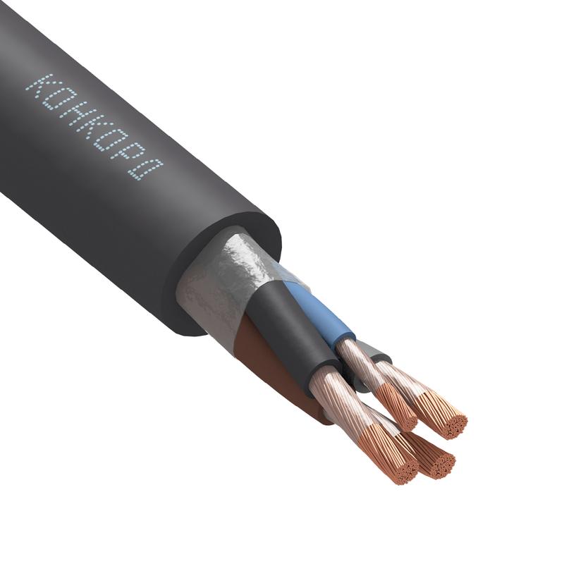 Кабель КГ-ХЛ 3х10+1х6 (N) 220/380-2 (м)