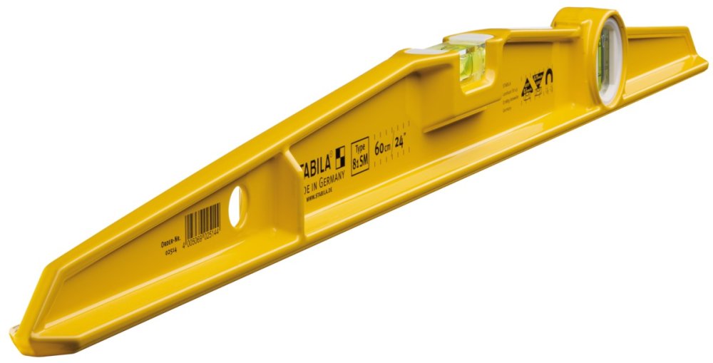 Уровень Stabila тип 81SM, 60см литой профиль (1верт.,1гориз., магнитный, точн. 0,5мм/м)