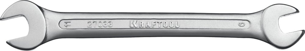 KRAFTOOL 9 х 11 мм, рожковый гаечный ключ (27033-09-11)