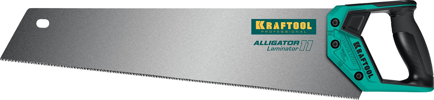 KRAFTOOL Alligator Laminator 11 500 мм, Ножовка по ламинату (15207)