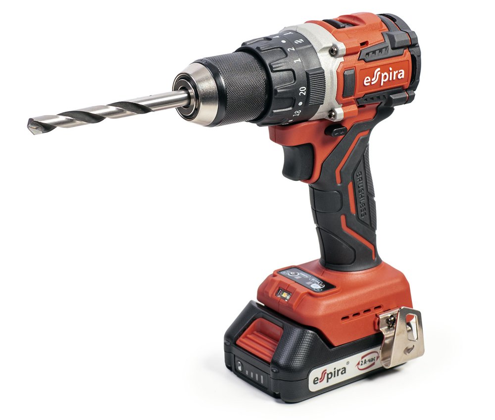 Аккумуляторная дрель-шуруповер Espira CDI-i02