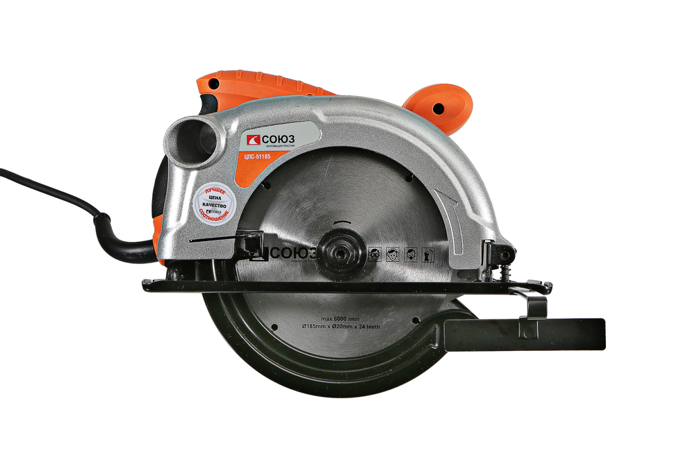 Дисковая циркулярная пила СОЮЗ ЦПС-51185