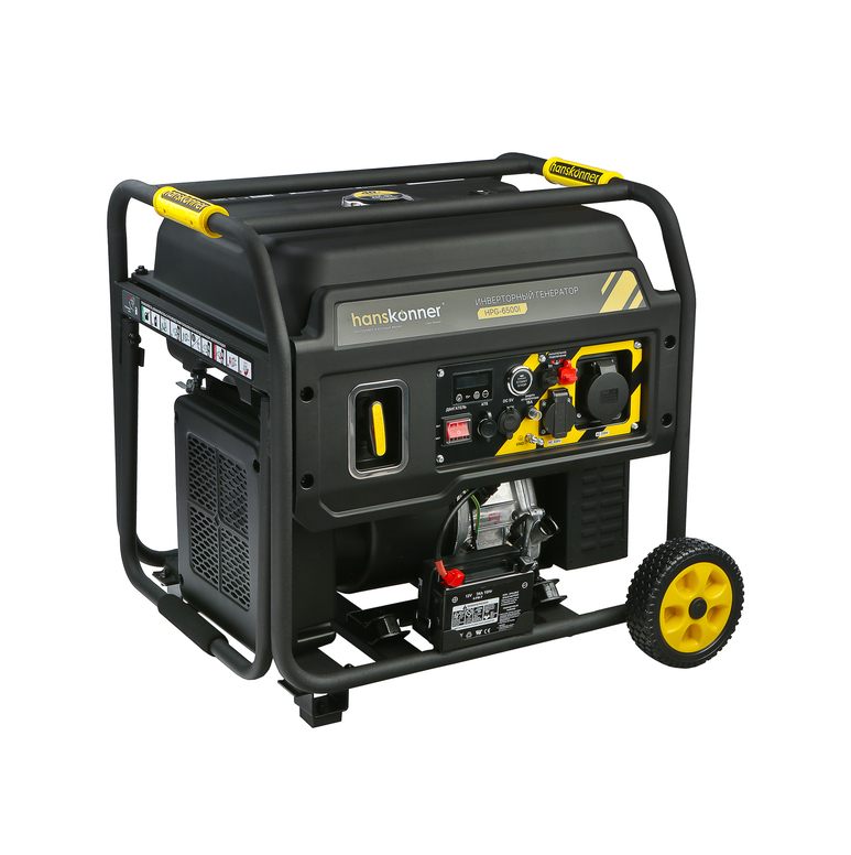 HPG-6500I Бензогенератор инверторный Hanskonner 6.5кВт