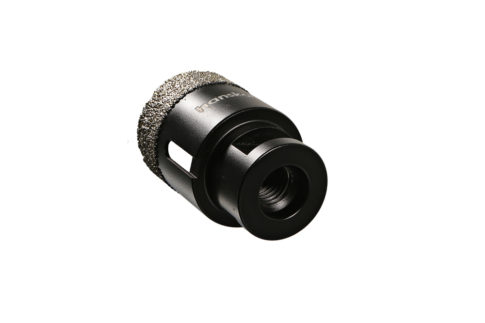 Коронка алмазная для УШМ, tilepro, 40 мм, вакуумн. Спекание алмазов, Hanskonner