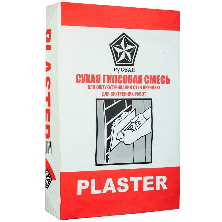 Штукатурная смесь PLASTER на гипсовой основе 5 кг
