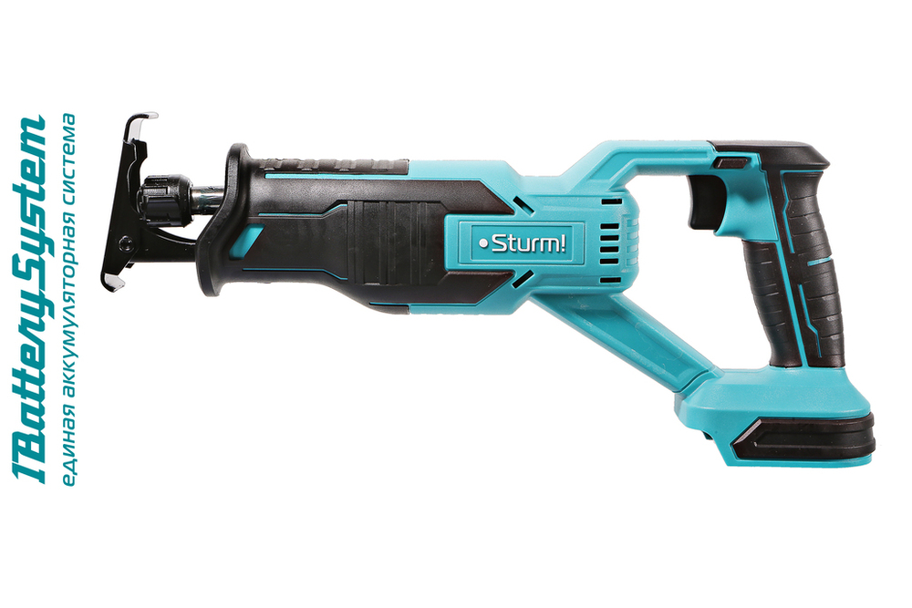 Аккумуляторная сабельная пила Sturm! CRS1801BL 1BatterySystem