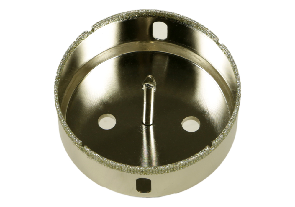 Коронка алмазн. По керам. Плитке и стеклу 75 х 55 мм,  с центрир. Сверл. Sturm!