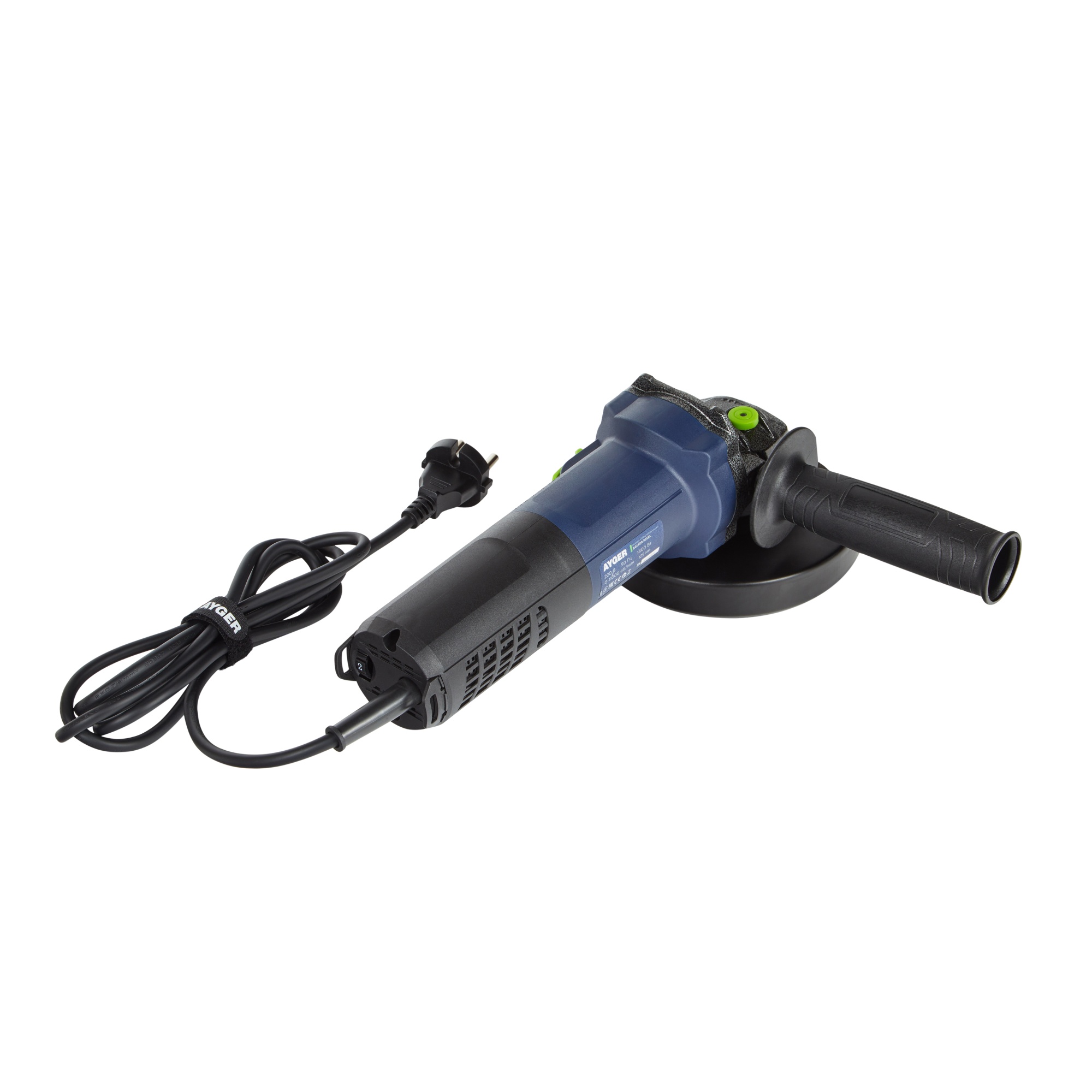 Угловая шлифмашина AYGER AG1400/125BL