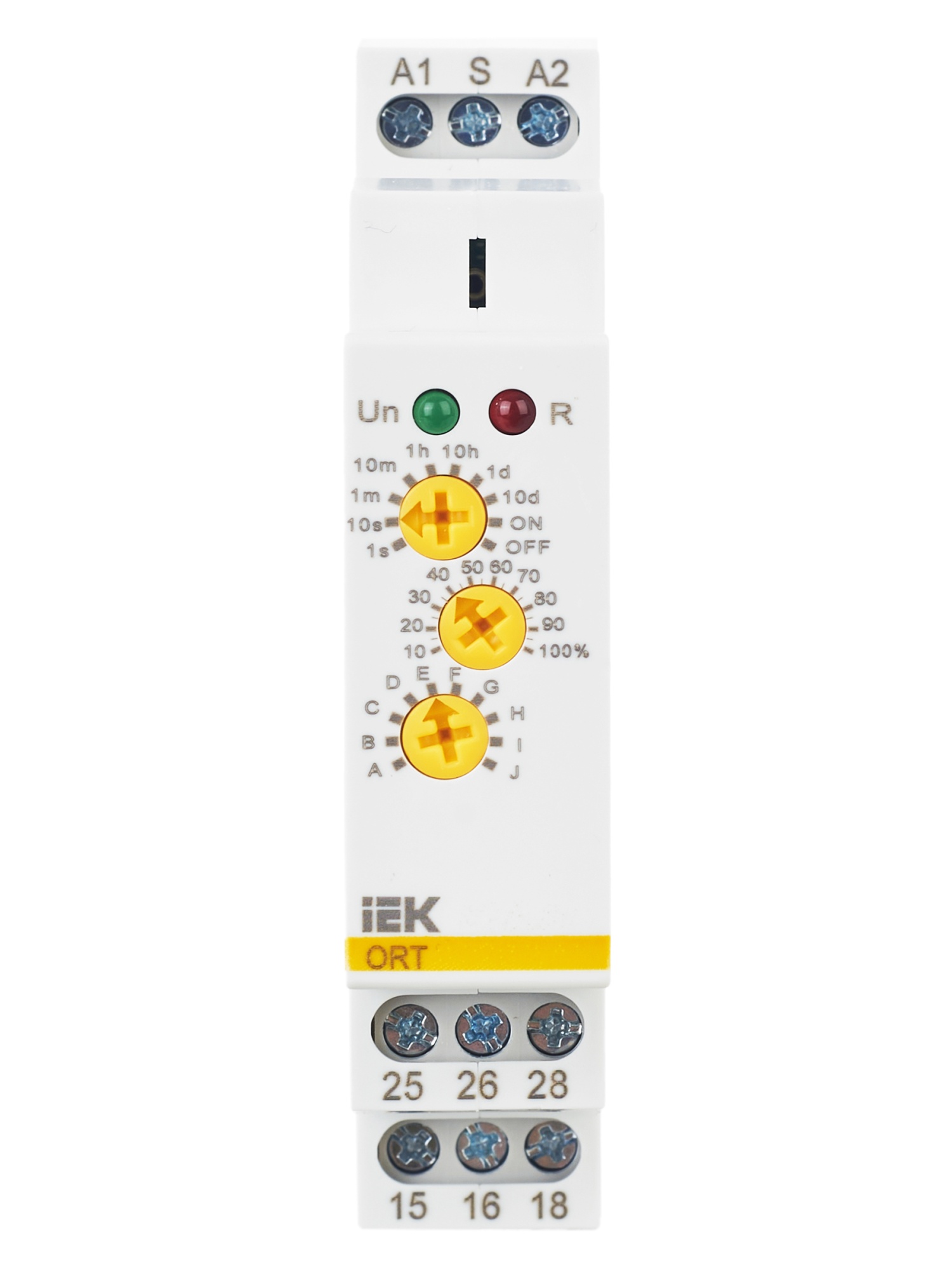 Реле времени ORT многофункциональное 2 контакта 12-240В AC/DC IEK