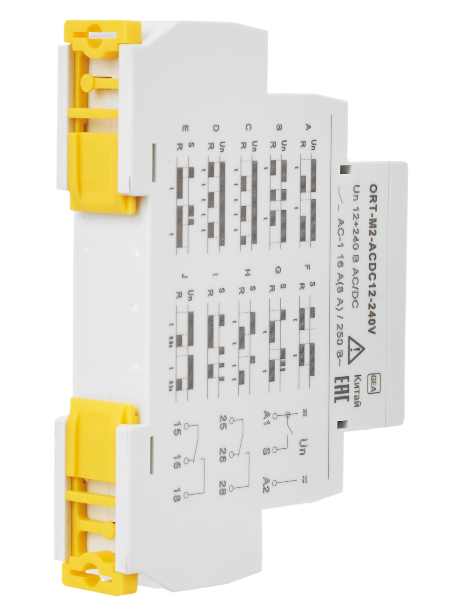 Реле времени ORT многофункциональное 2 контакта 12-240В AC/DC IEK